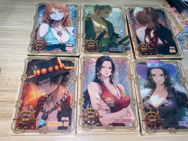 HUAYI-ONE PIECE--Acrylic Quicksand card set